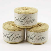 Holst Garn COAST - HONEYDEW Lambs Wool Cotton Light Fingering yellow Yarn