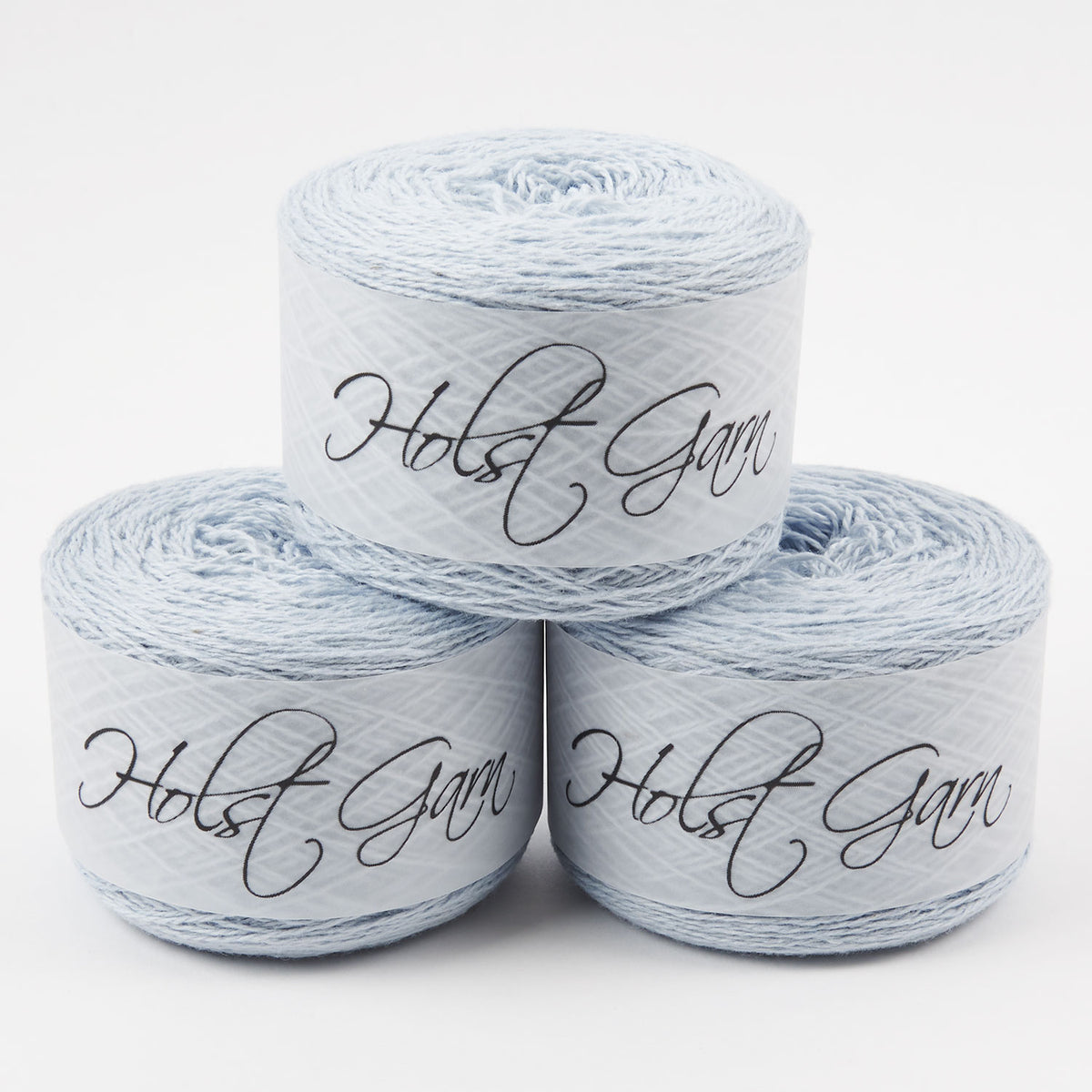 Holst Garn COAST - ICE SEA Lambs Wool Cotton Light Fingering blue Yarn