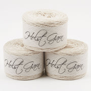 Holst Garn COAST - IVORY Lambs Wool Cotton Light Fingering white Yarn