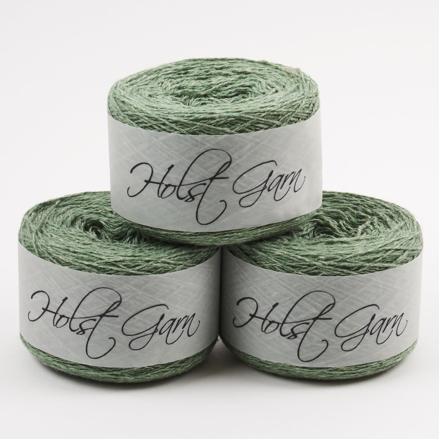 Holst Garn COAST - MEADOW Lambs Wool Cotton Light Fingering green Yarn