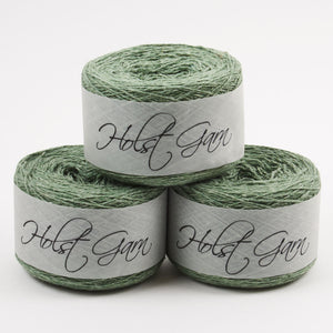 Holst Garn COAST - MEADOW Lambs Wool Cotton Light Fingering green Yarn