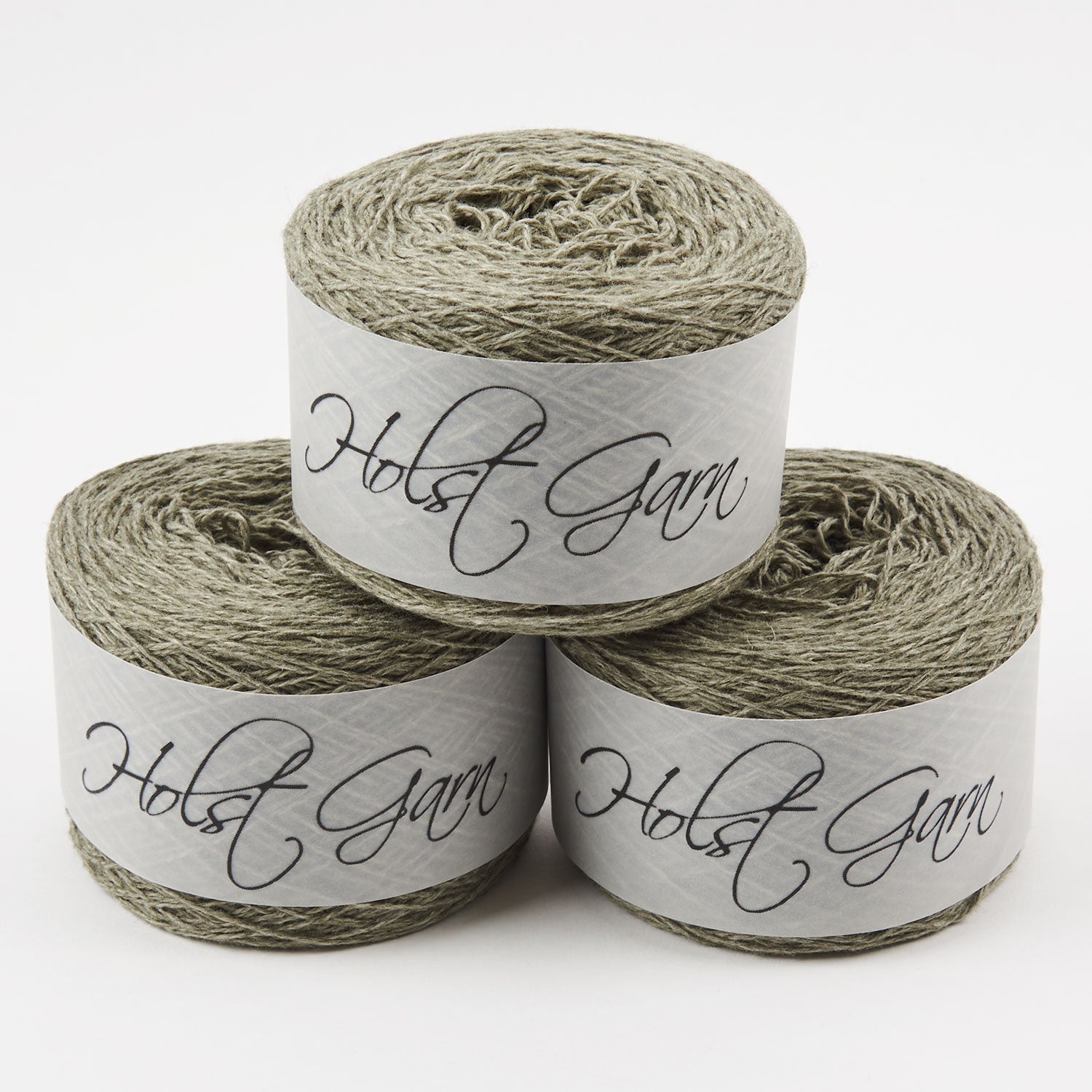 Holst Garn COAST - MOORLAND Lambs Wool Cotton Light Fingering green Yarn