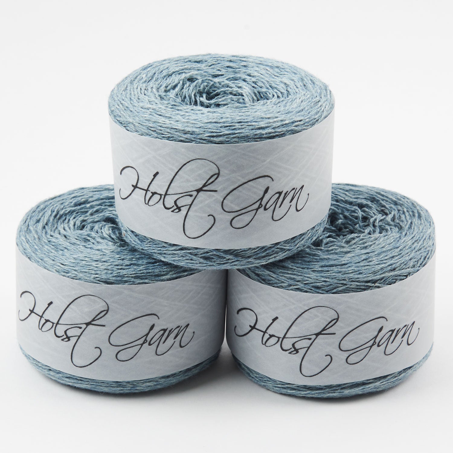 Holst Garn COAST - NIMBUS Lambs Wool Cotton Light Fingering blue Yarn