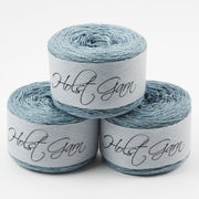 Holst Garn COAST - NIMBUS Lambs Wool Cotton Light Fingering blue Yarn