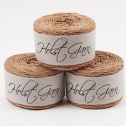 Holst Garn COAST - NUTMEG Lambs Wool Cotton Light Fingering brown Yarn