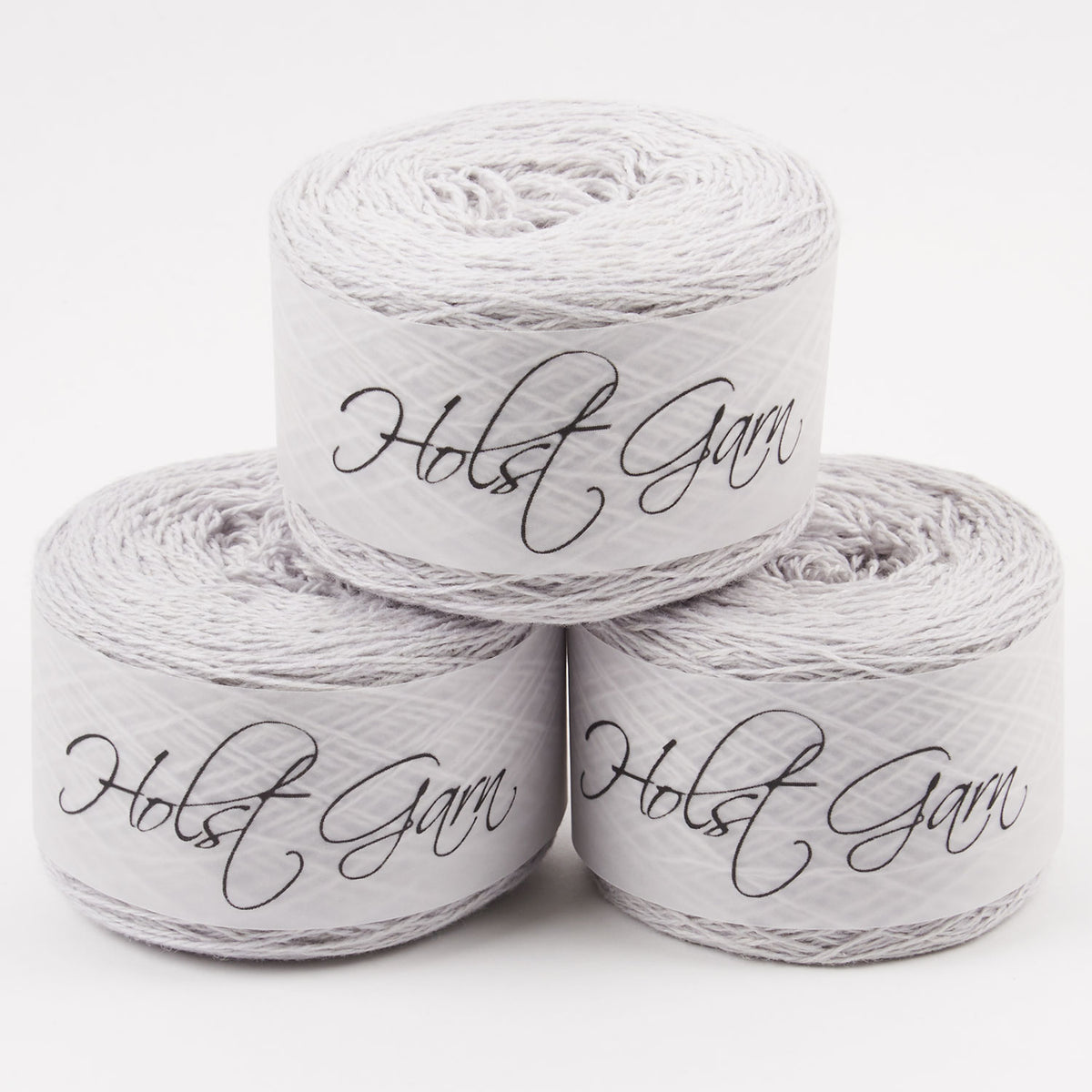 Holst Garn COAST - PUTTY Lambs Wool Cotton Light Fingering white Yarn