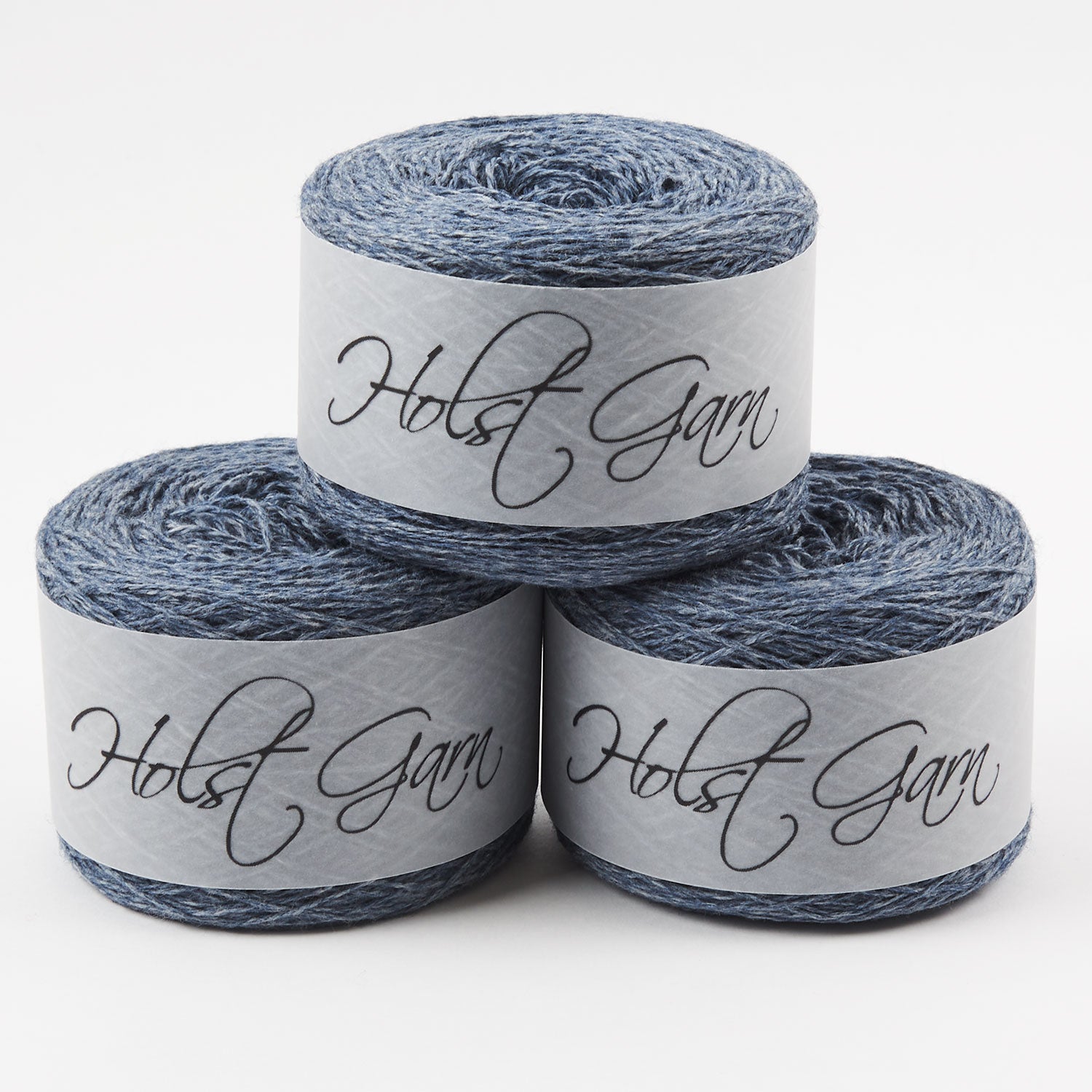 Holst Garn COAST - ROYAL Lambs Wool Cotton Light Fingering blue Yarn