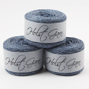Holst Garn COAST - ROYAL Lambs Wool Cotton Light Fingering blue Yarn