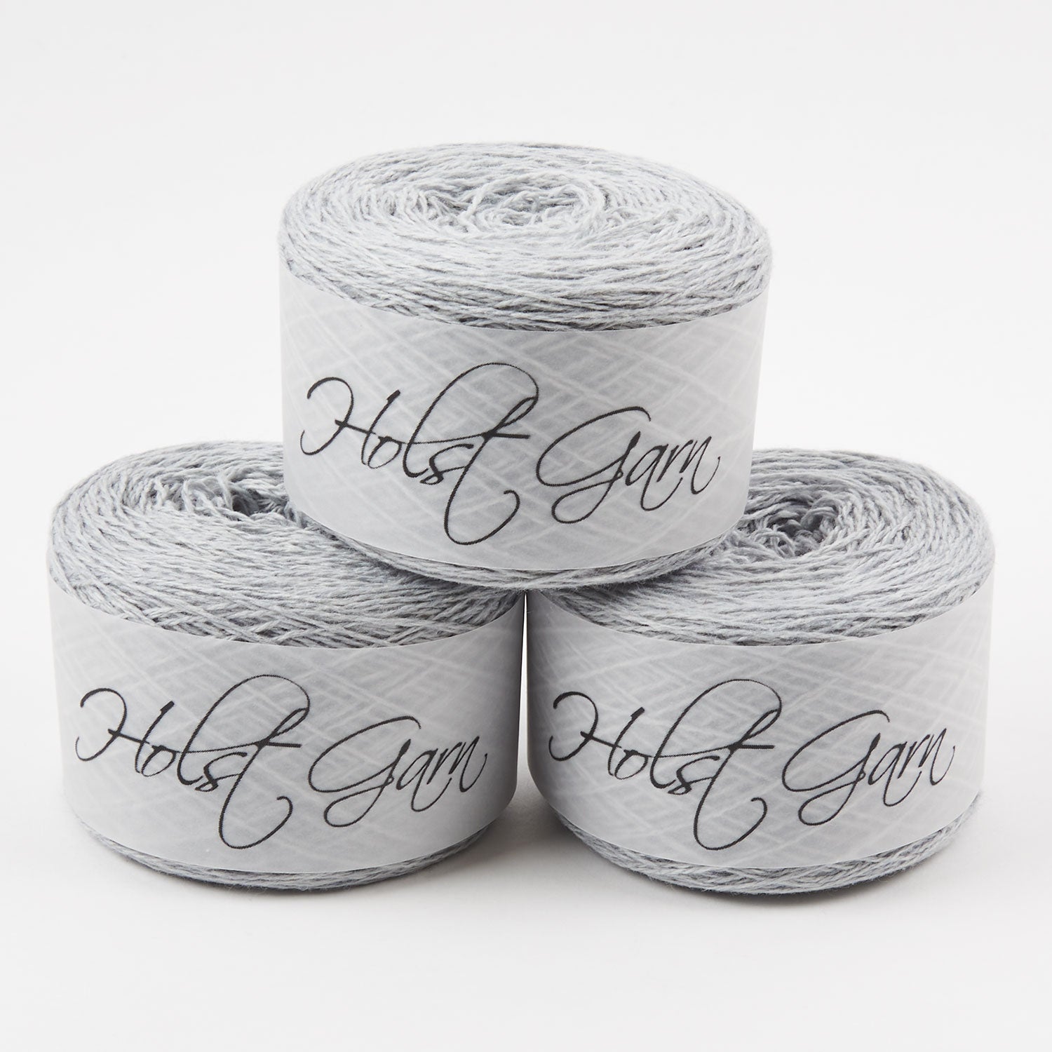 Holst Garn COAST - SKYLIGHT Lambs Wool Cotton Light Fingering grey Yarn