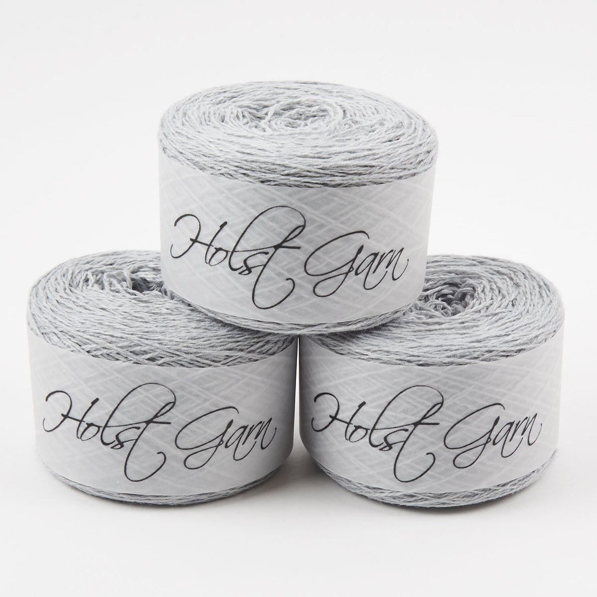 Holst Garn COAST - SKYLIGHT Lambs Wool Cotton Light Fingering grey Yarn