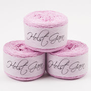 Holst Garn COAST - VERITY Lambs Wool Cotton Light Fingering purple pink Yarn