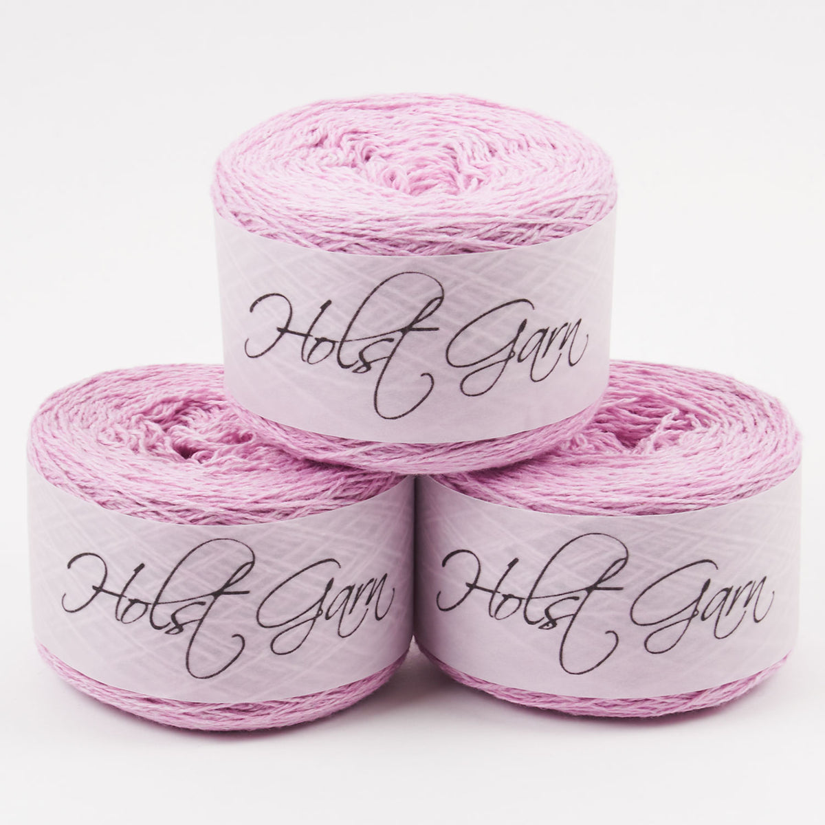 Holst Garn COAST - VERITY Lambs Wool Cotton Light Fingering purple pink Yarn
