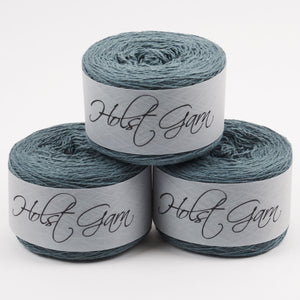 Holst Garn COAST - VISTA Lambs Wool Cotton Light Fingering blue Yarn