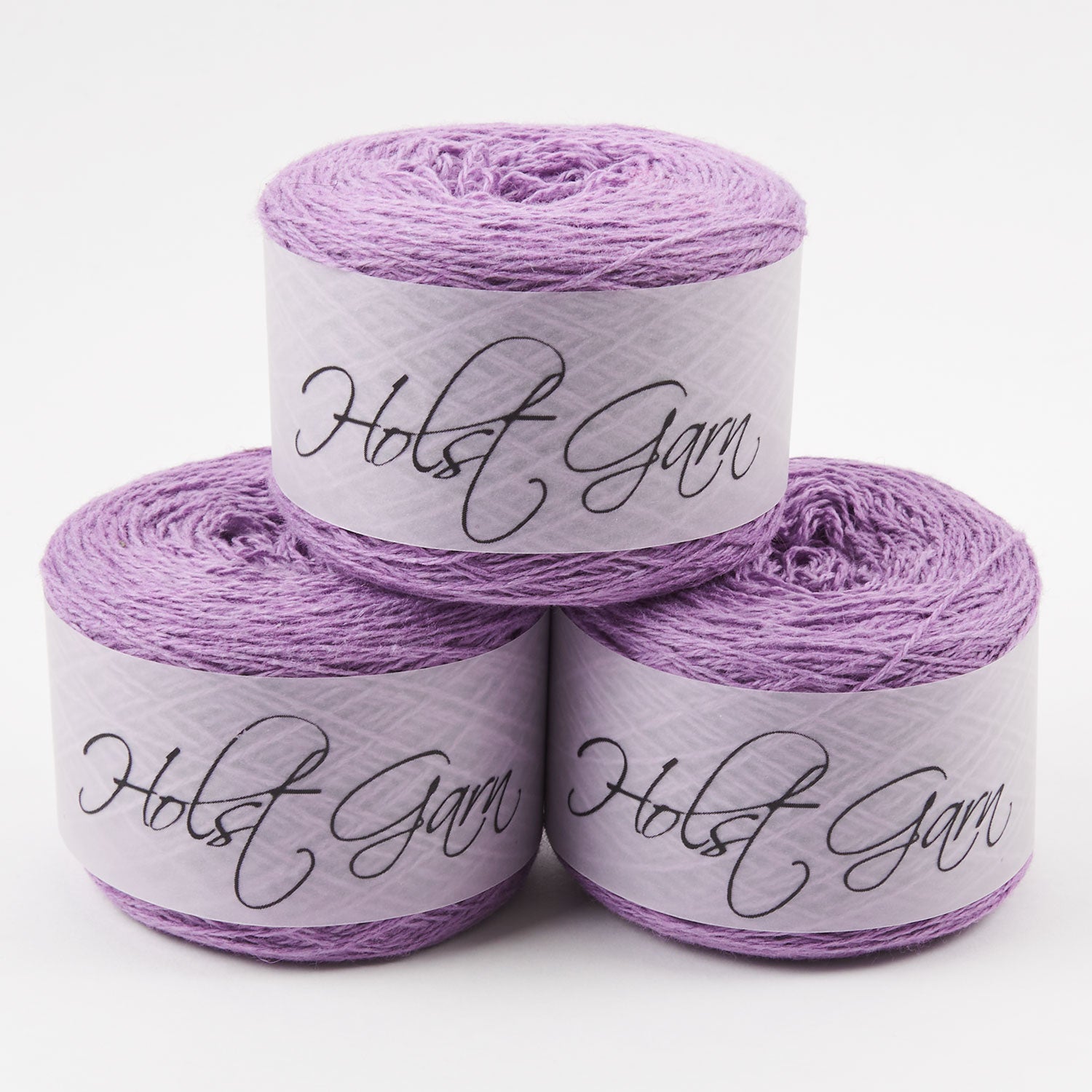 Holst Garn COAST - WISTERIA Lambs Wool Cotton Light Fingering purple Yarn