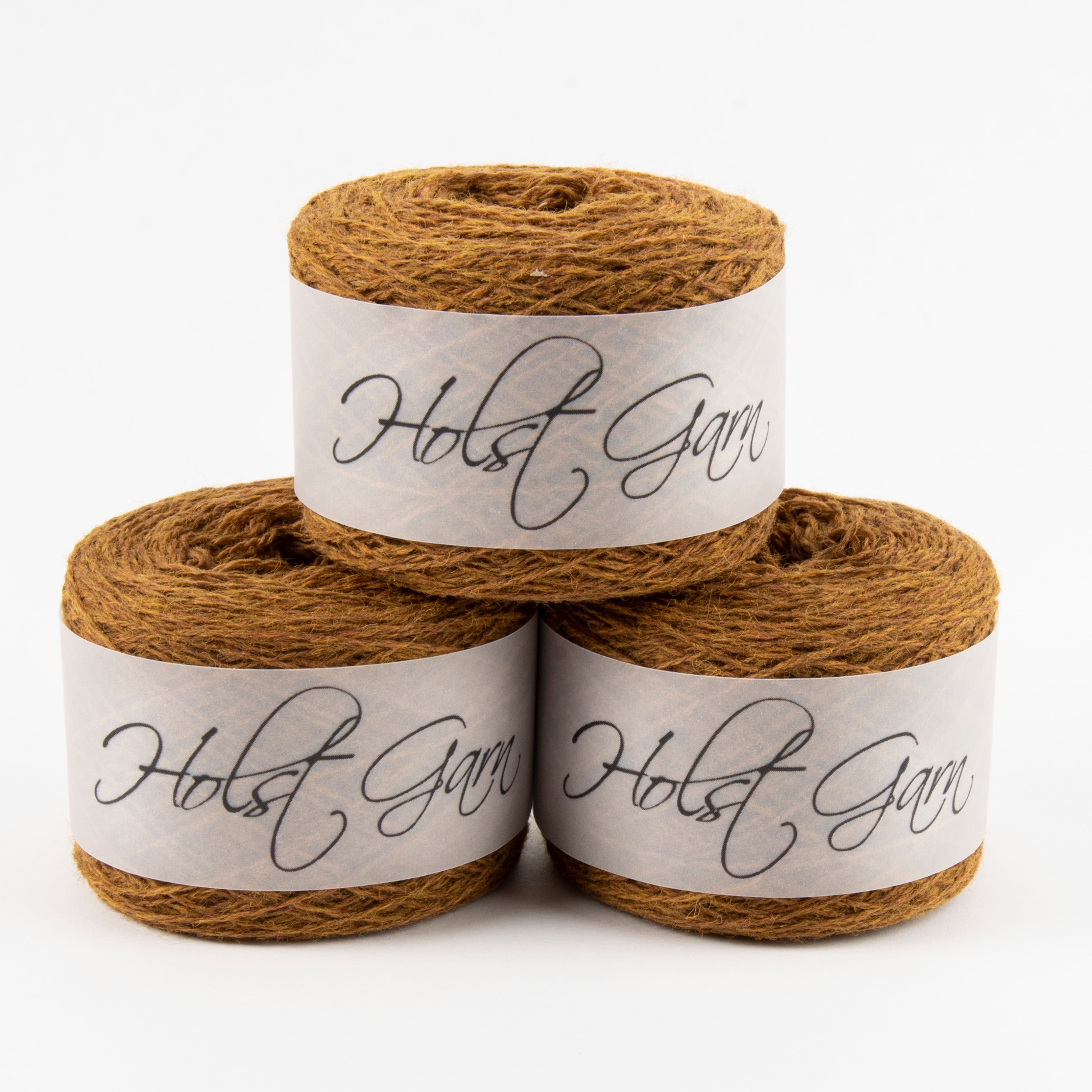 Holst Garn SUPERSOFT - BRASS Merino wool Wool Fingering brown Yarn