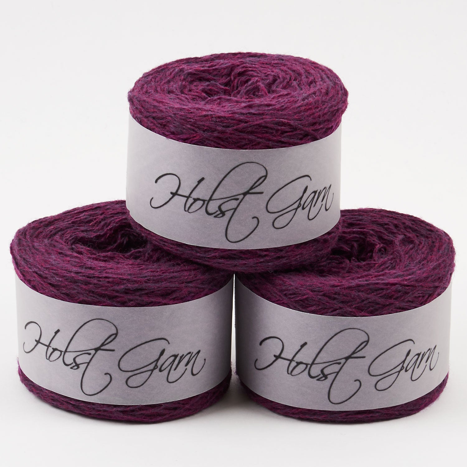 Holst Garn SUPERSOFT - AUBERGINE Merino wool Wool Fingering Yarn