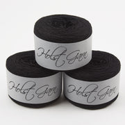 Holst Garn SUPERSOFT - BLACK Merino wool Wool Fingering black Yarn