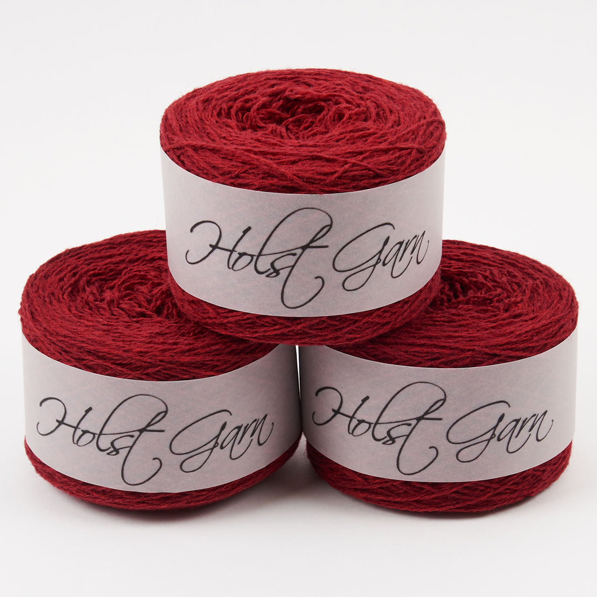 Holst Garn SUPERSOFT - BOKHARA Merino wool Wool Fingering red Yarn