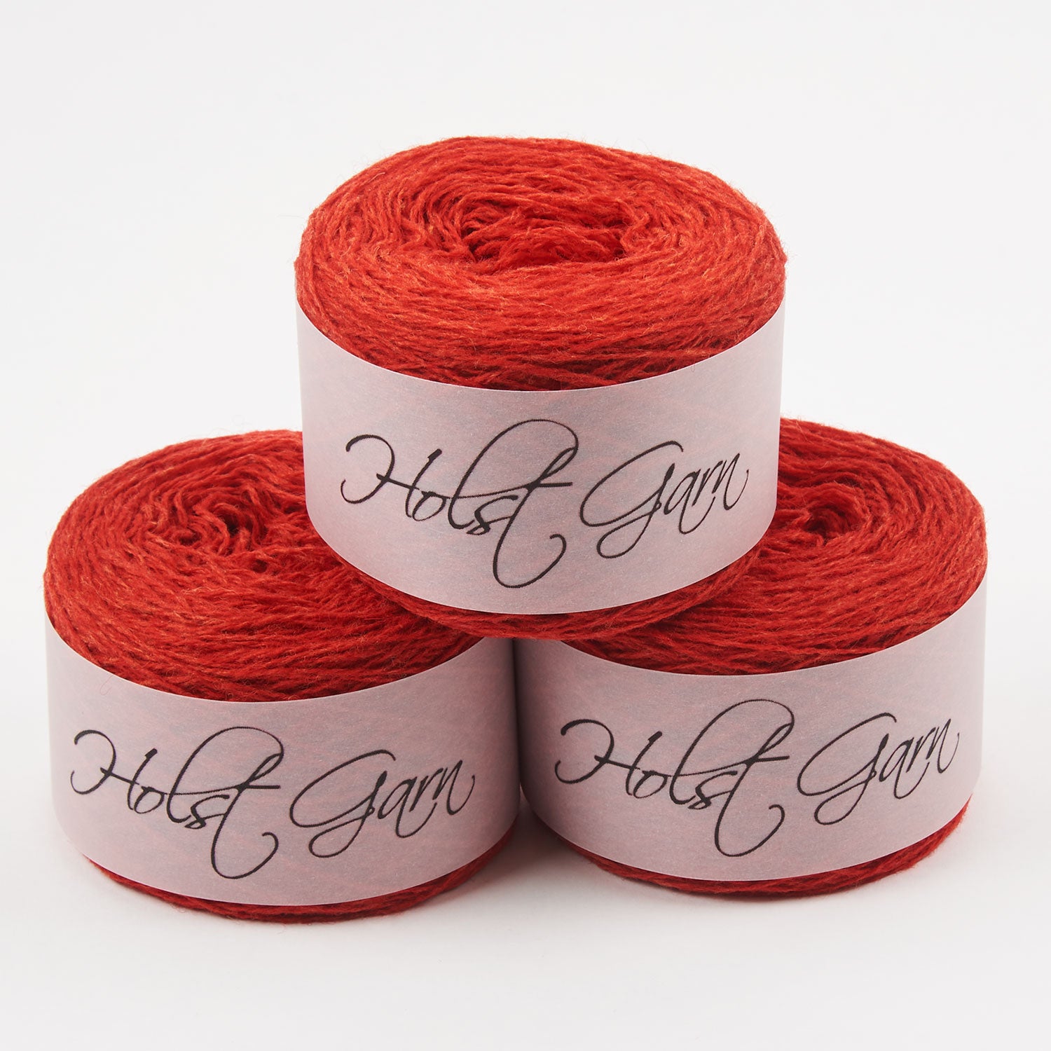 Holst Garn SUPERSOFT - BRANDY Merino wool Wool Fingering red Yarn