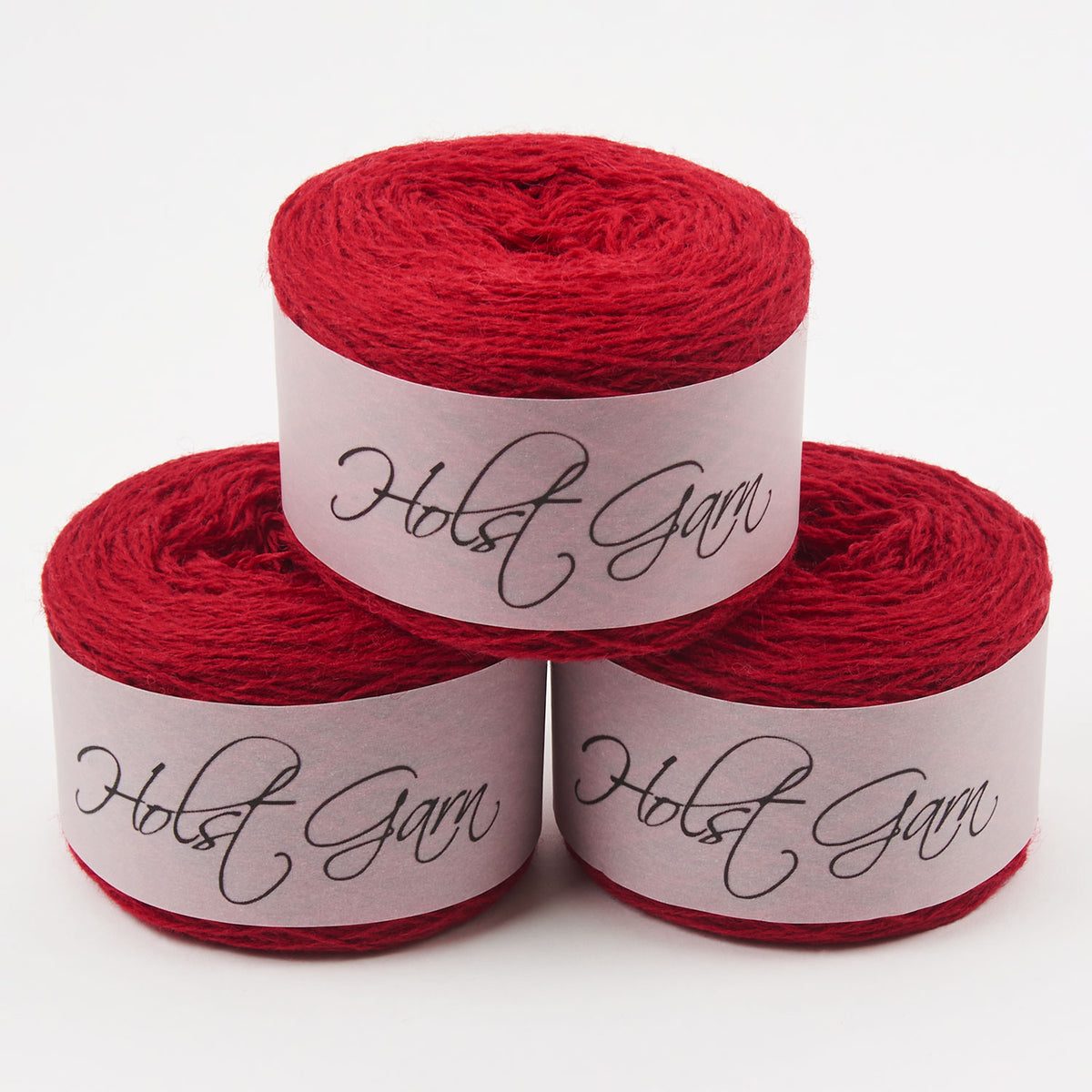 Holst Garn SUPERSOFT - CARMINE Merino wool Wool Fingering red Yarn