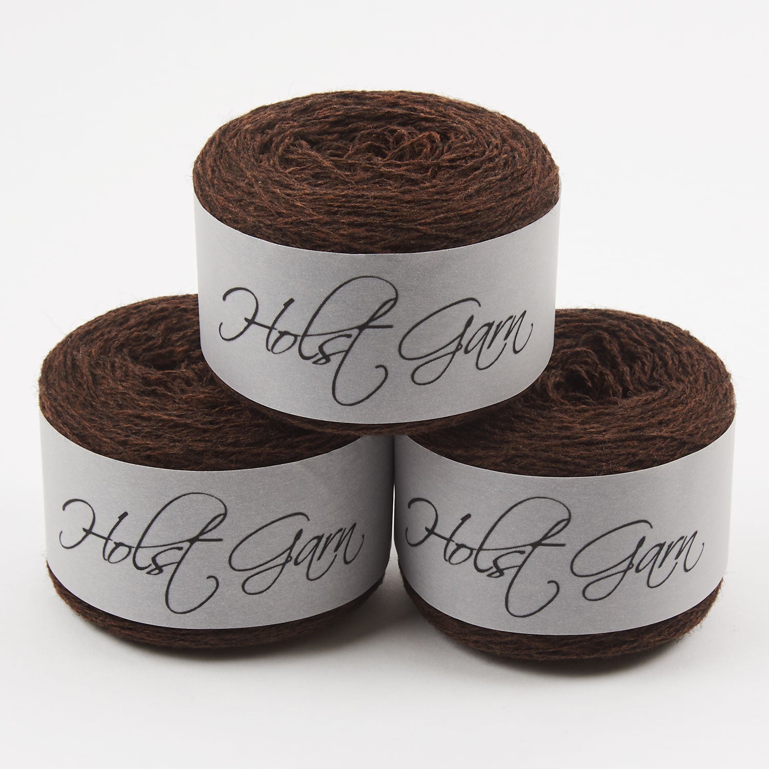 Holst Garn SUPERSOFT - COFFEE Merino wool Wool Fingering brown Yarn