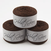 Holst Garn SUPERSOFT - COFFEE Merino wool Wool Fingering brown Yarn