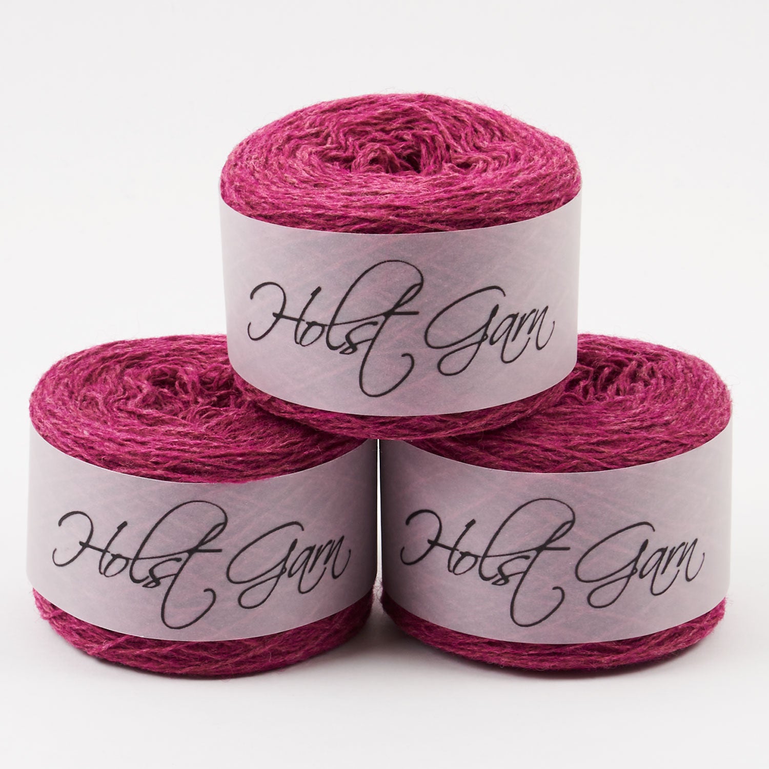 Holst Garn SUPERSOFT - CUMFREY Merino wool Wool Fingering fuchsia Yarn