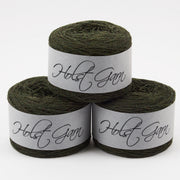 Holst Garn SUPERSOFT - DARK OLIVE Merino wool Wool Fingering green Yarn