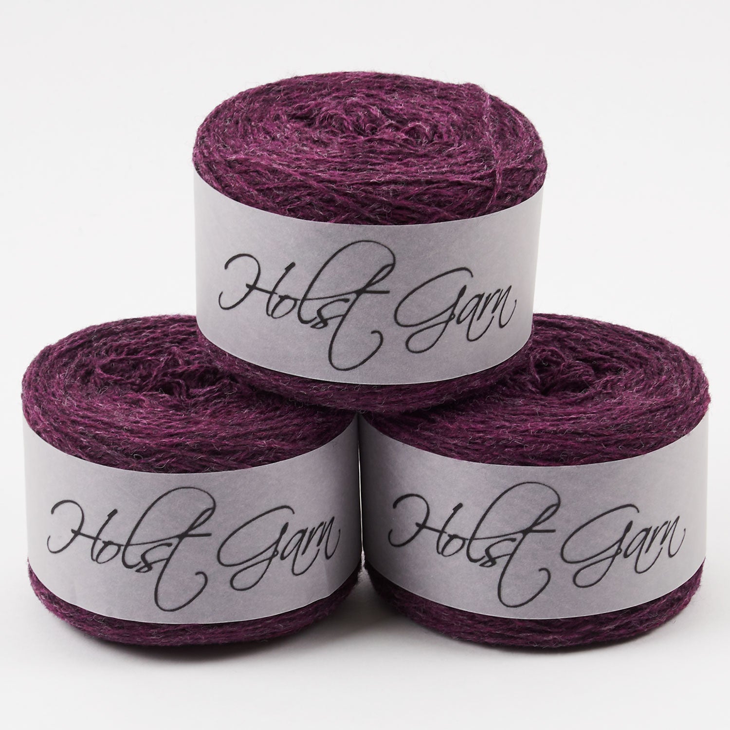 Holst Garn SUPERSOFT - ELDERBERRY Merino wool Wool Fingering purple Yarn