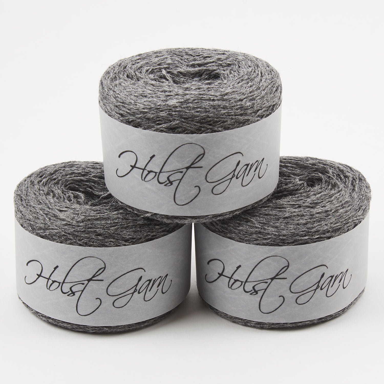Holst Garn SUPERSOFT - FLANNEL GREY Merino wool Wool Fingering grey Yarn