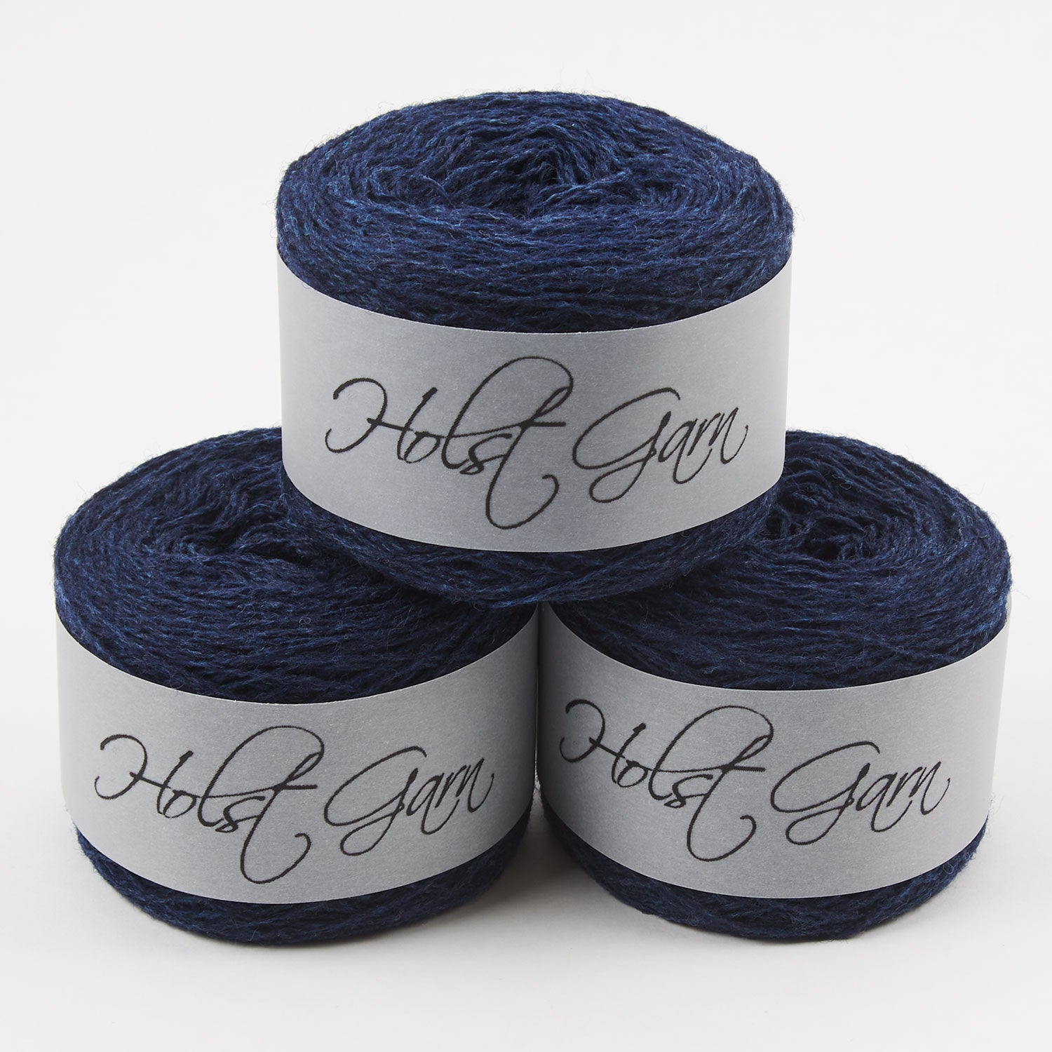 Holst Garn SUPERSOFT - INDIGO Merino wool Wool Fingering blue Yarn