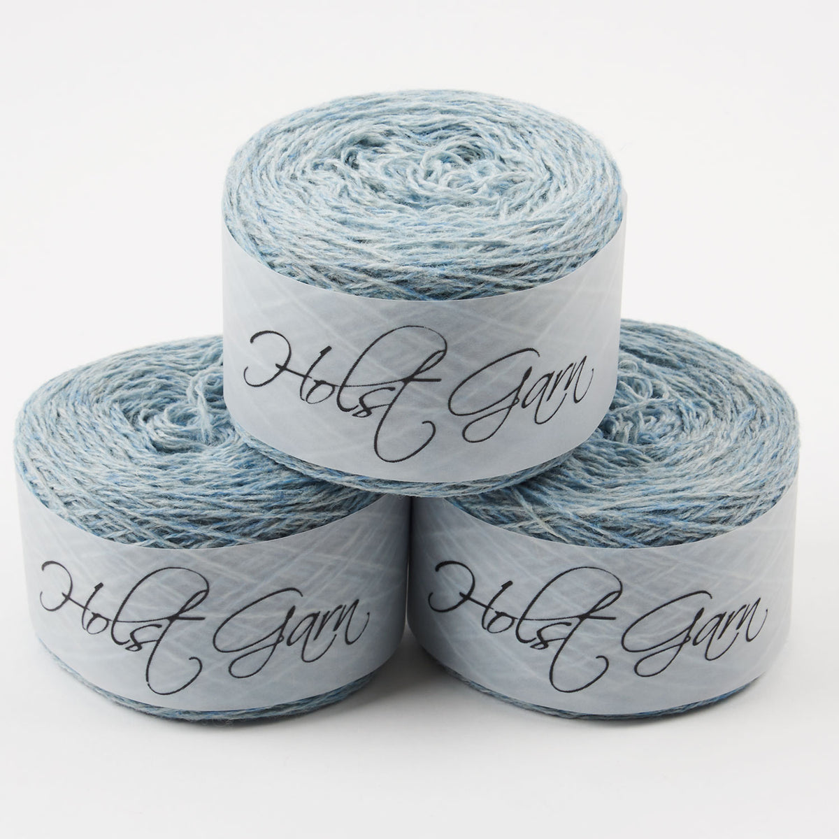 Holst Garn SUPERSOFT - OPAL Merino wool Wool Fingering blue Yarn