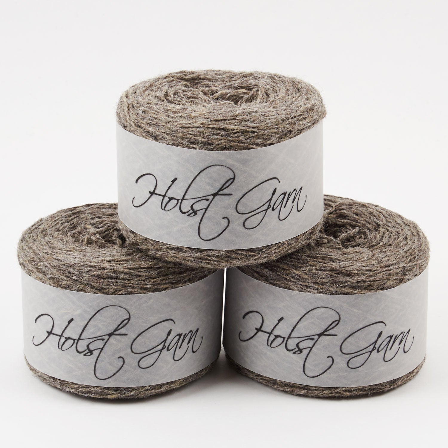 Holst Garn SUPERSOFT - PEBBLE Merino wool Wool Fingering grey Yarn
