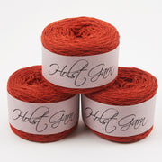 Holst Garn SUPERSOFT - SAFFRON Merino wool Wool Fingering red Yarn