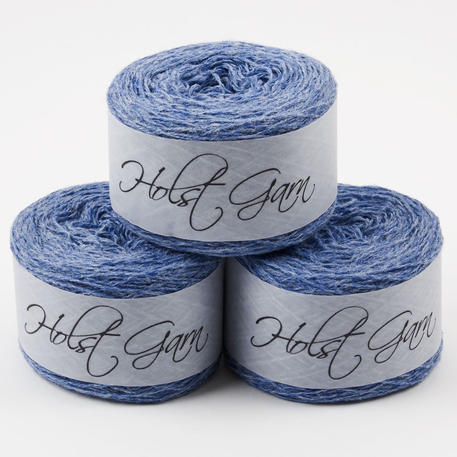 Holst Garn SUPERSOFT - SAPPHIRE Merino wool Wool Fingering blue Yarn