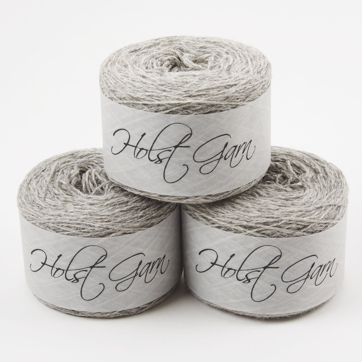 Holst Garn SUPERSOFT - SILVER GREY Merino wool Wool Fingering grey Yarn