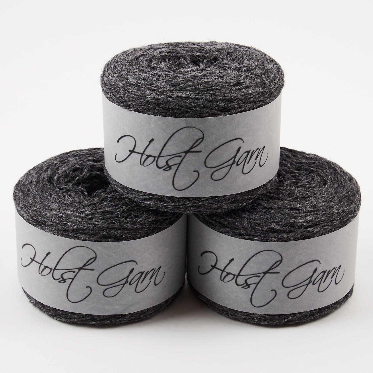 Holst Garn SUPERSOFT - SLATE GREY Merino wool Wool Fingering grey Yarn