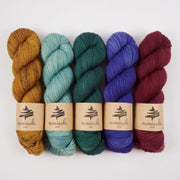 Mominoki Yarn FIR CHERRY Merino wool Polyamide Fingering Quick Kits