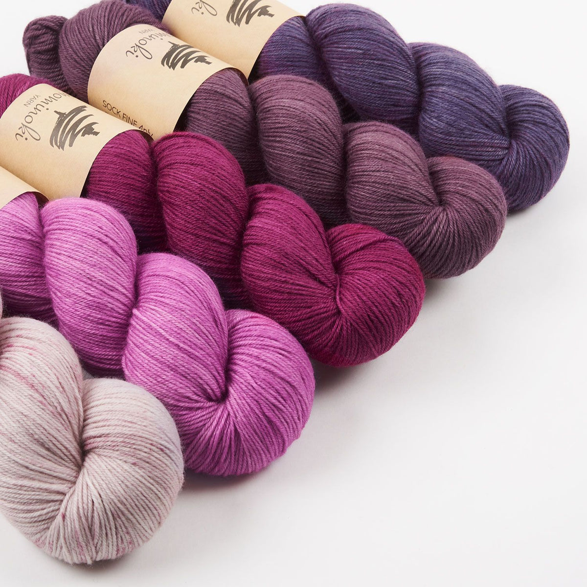 WESTKNITS KIT - GRAPE CREAM