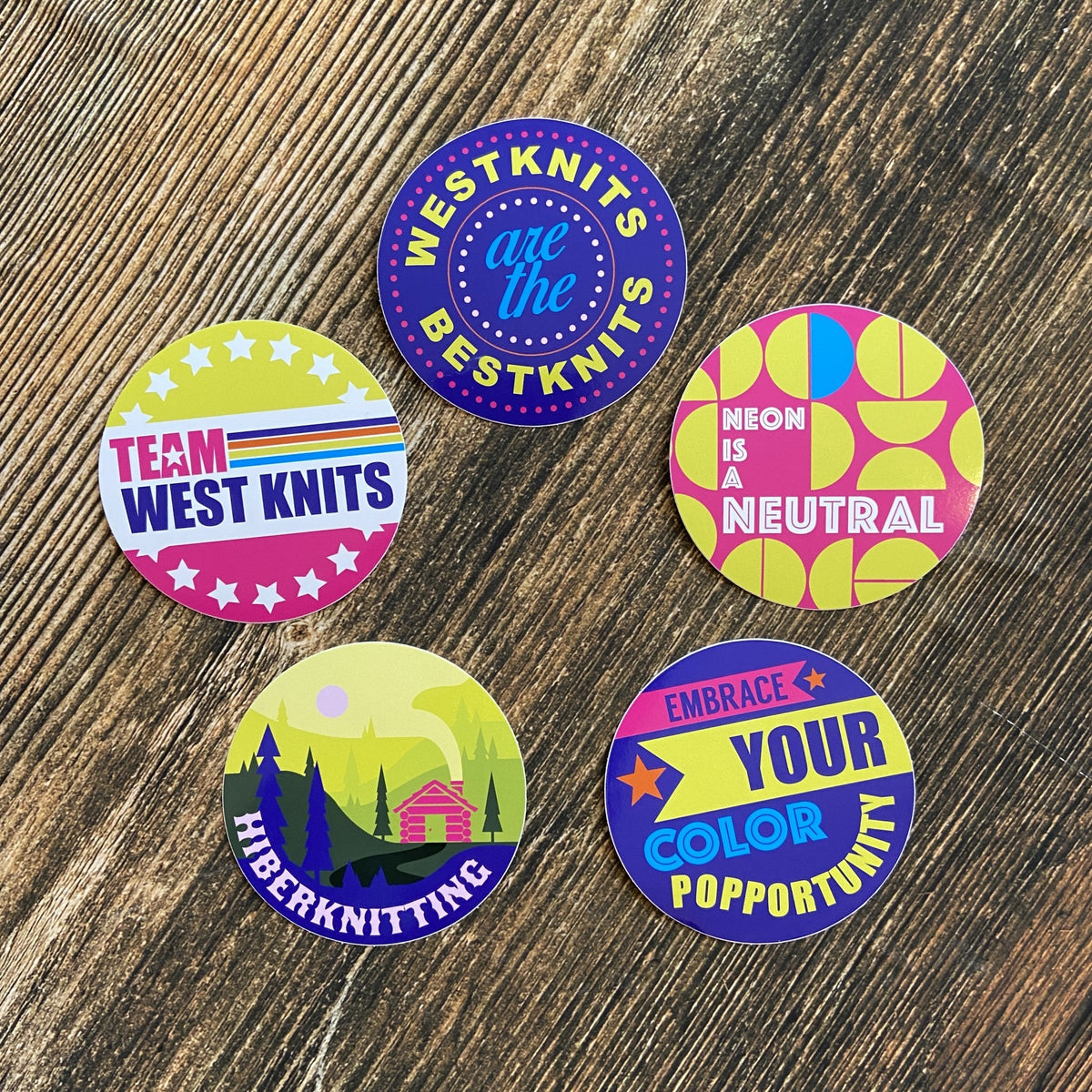 WESTKNITS ARE THE BESTKNITS STICKER PACK