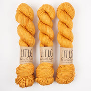 Life in The Long Grass LITLG DK TWIST - HARVEST Merino wool DK yellow orange Yarn