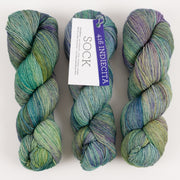 Malabrigo MALABRIGO SOCK - INDIECITA Merino wool Light Fingering green Yarn
