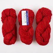 Malabrigo RASTA - RAVELRY RED Merino wool Chunky red Yarn