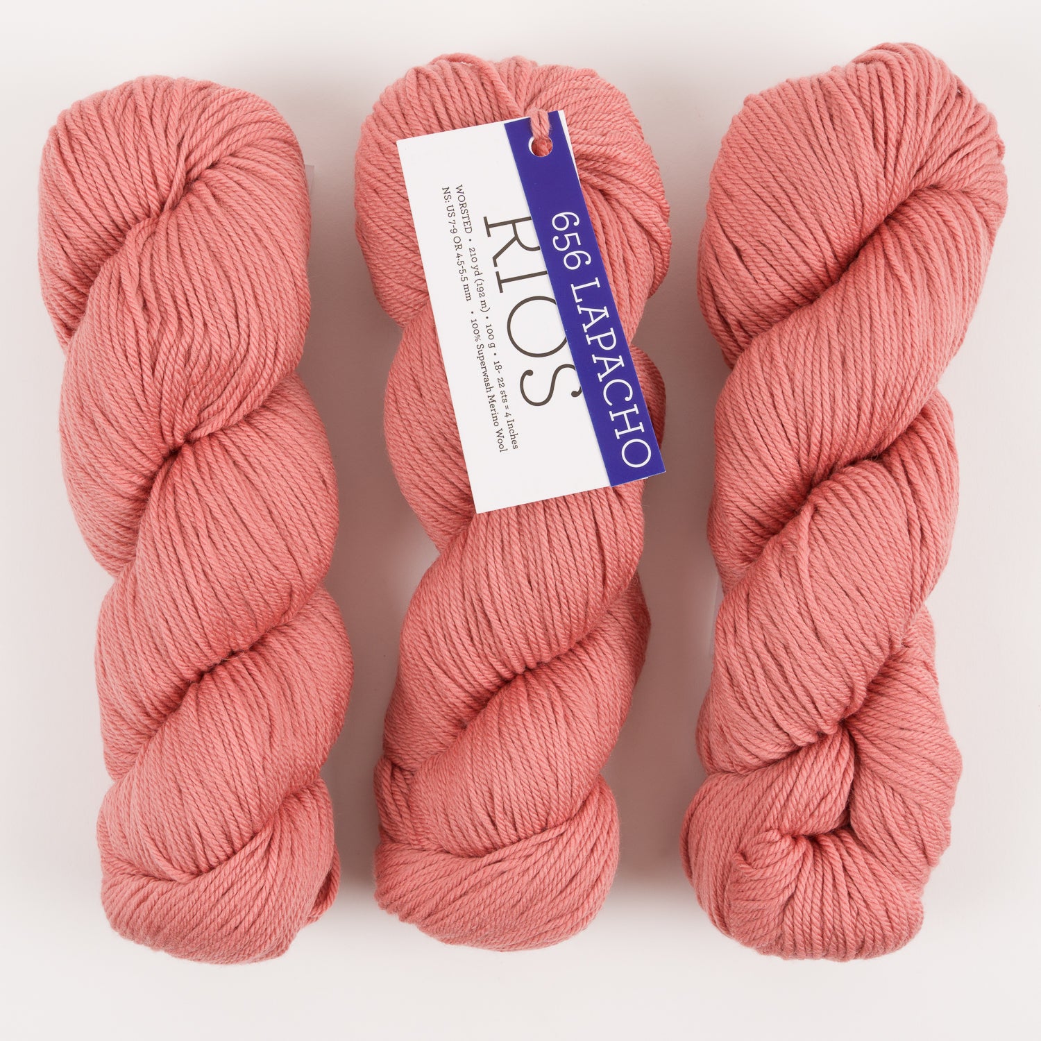 Malabrigo RIOS - LAPACHO Merino wool Worsted pink Yarn