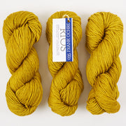 Malabrigo RIOS - FRANK OCHRE Merino wool Worsted yellow Yarn