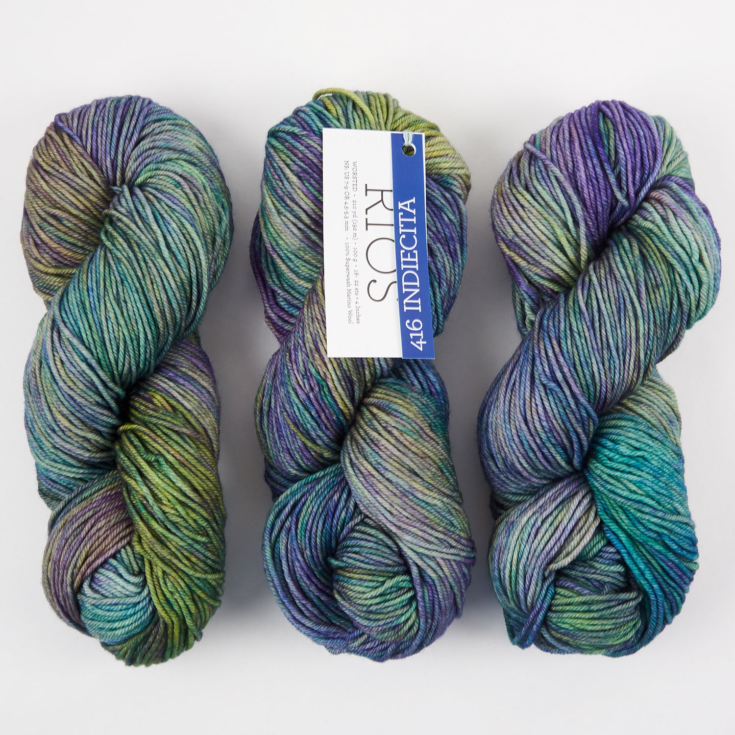 Malabrigo RIOS - INDIECITA Merino wool Worsted multicolour Yarn