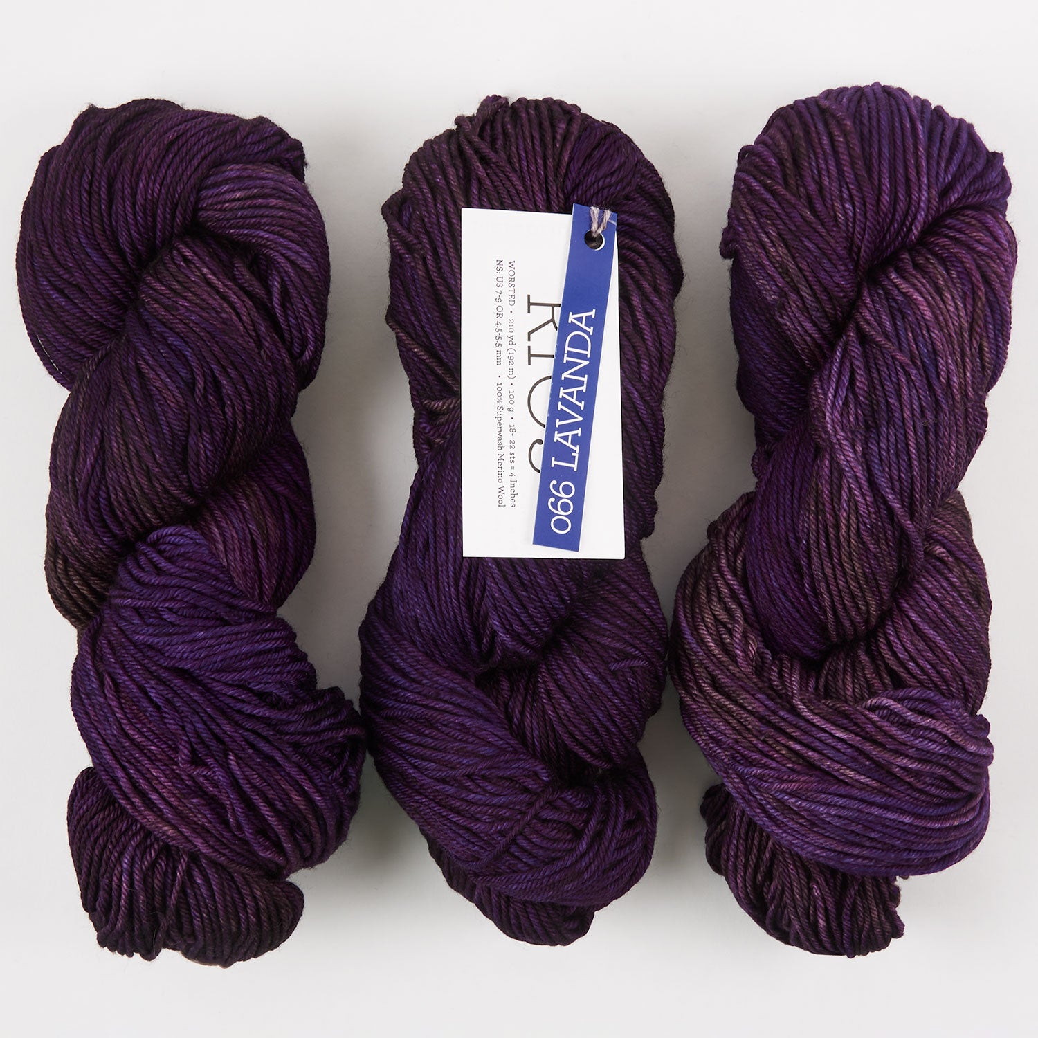 Malabrigo RIOS - LAVANDA Merino wool Worsted purple Yarn