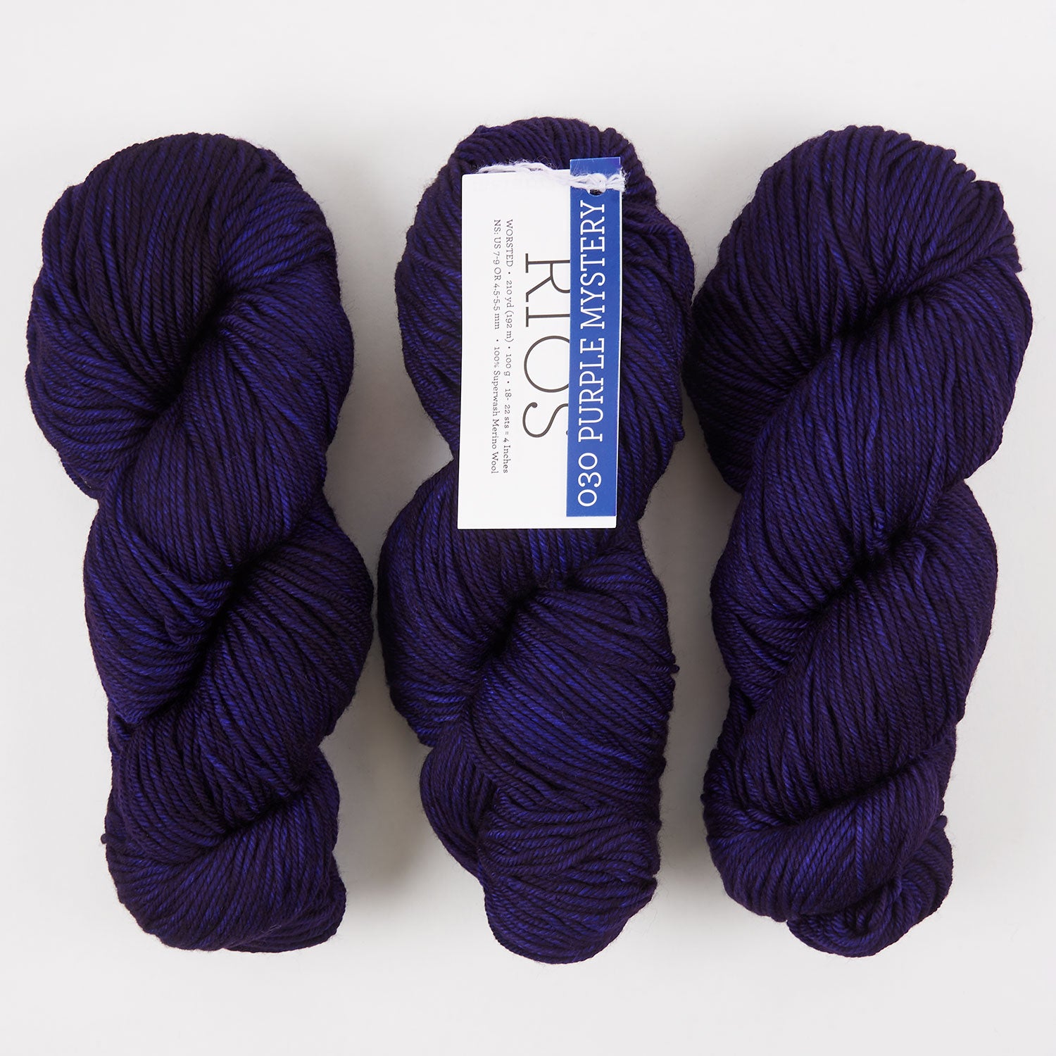 Malabrigo RIOS - PURPLE MYSTERY Merino wool Worsted purple Yarn