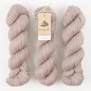 Mominoki Yarn FINNWOOL - DUSTY ROSE Wool Fingering beige Yarn
