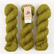 Mominoki Yarn FINNWOOL - KERRY Wool Fingering green Yarn